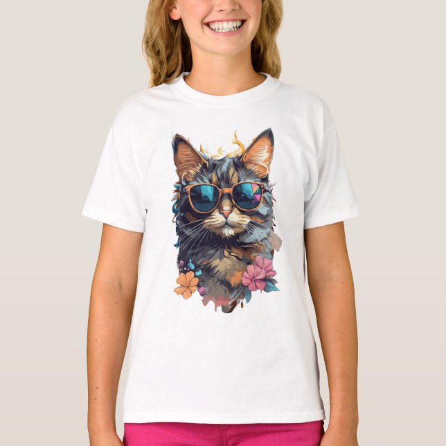 Camiseta Cuto gato (Anverso)