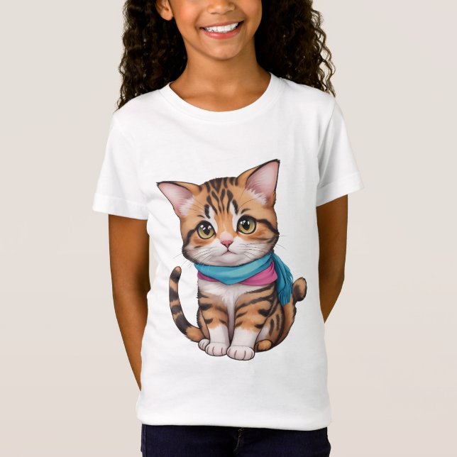 Camiseta Cuto gato (Anverso)