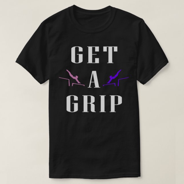 Camiseta Cuto Get a Grip Chicas Diseño de gimnasia (Diseño del anverso)