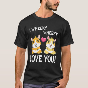 Camiseta Cuto me encantan los cerdos de Guinea