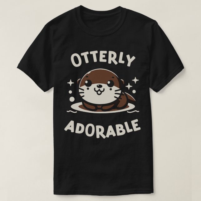Camiseta Cuto Otter Pun (Diseño del anverso)