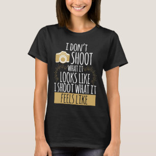 Camiseta Cuto para cámara fotográfica