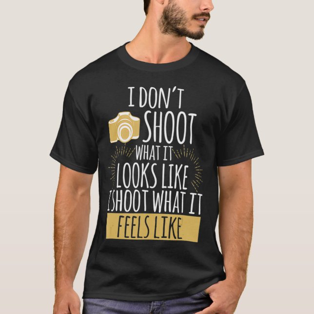 Camiseta Cuto para cámara fotográfica (Anverso)