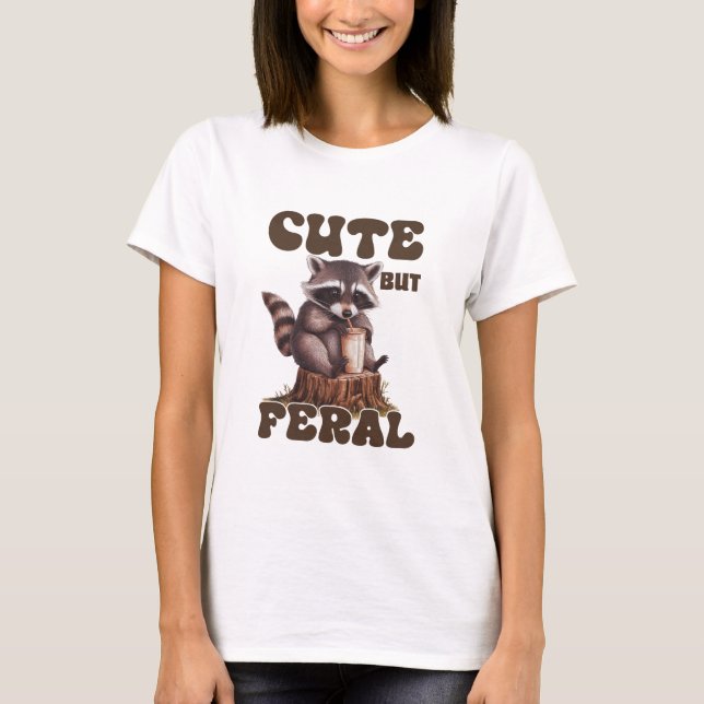 Camiseta Cuto pero feral (Anverso)