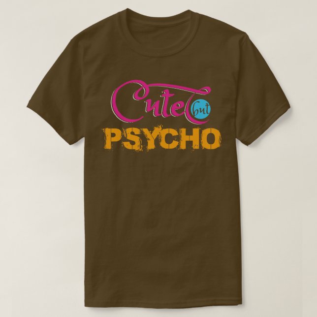 Camiseta Cuto pero psico (Diseño del anverso)