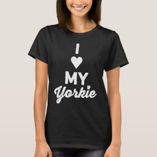 Camiseta Cuto que amo a mi yorkie