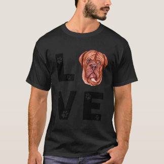 Camiseta Cuto regalo de amor de perro de mastiff francés