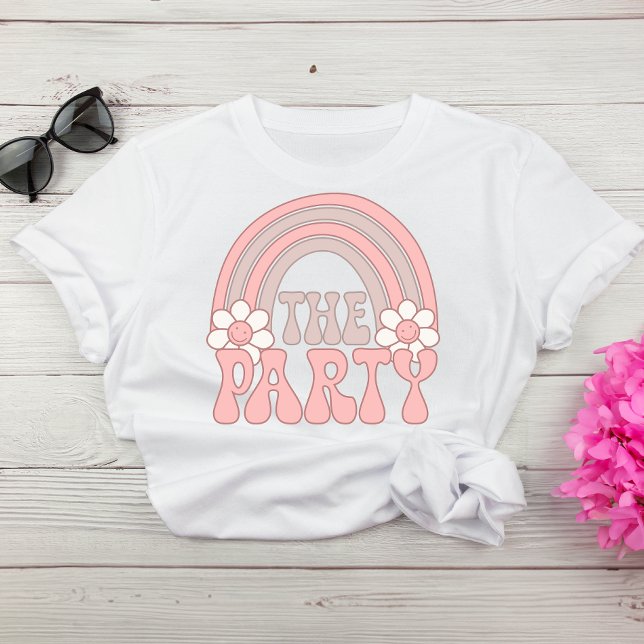 Camiseta Cuto retro hippie Bachelorette Squad (Your bridesmaids & besties will love to be part of the bride squad bringing the party to your bach)