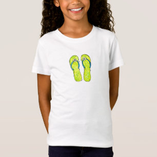 Camiseta Cuto Whimsical Flip Flops