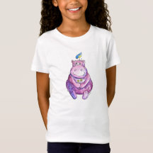 Cuto Whimsical Purple Hippo