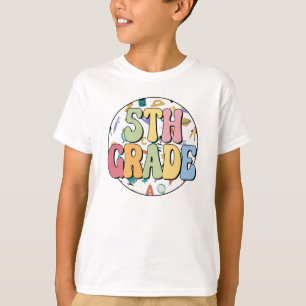 Camiseta Cuto y colorido 5º grado   Volver A La Escuela
