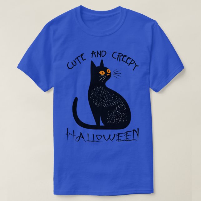 Camiseta Cuto y espeluznante (Diseño del anverso)