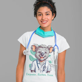 Camiseta Cutos regalos de Koala para terapeutas físicos Méd