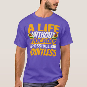 Camiseta Cutto aguacate divertido
