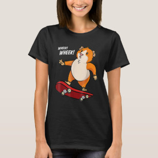 Camiseta Cuy Wheek Wheek Monopatín Monopatista