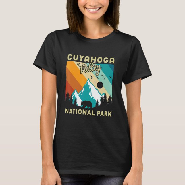 Camiseta Cuyahoga Valley National Park Hiking Vacation 1 (Anverso)