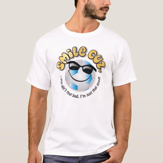 Camiseta cuz de la sonrisa, (Anverso)