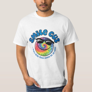 Camiseta ¡cuz de la sonrisa cada pequeña cosa que va a