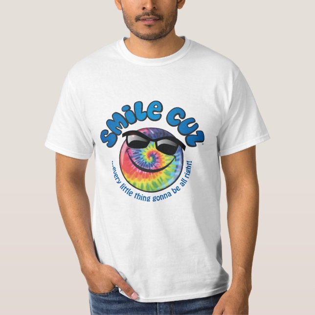 Camiseta ¡cuz de la sonrisa cada pequeña cosa que va a (Anverso)