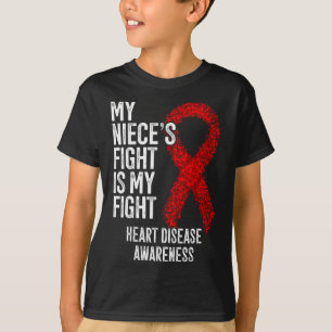 Camiseta Cvd La lucha de mi sobrina es mi lucha Enfermedad