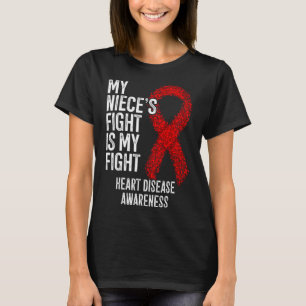 Camiseta Cvd La lucha de mi sobrina es mi lucha Enfermedad 