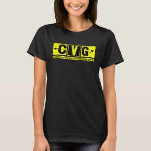 Camiseta CVG Cincinnati N Kentucky Airport Taxiway Rótulo
