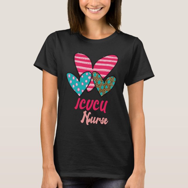 Camiseta CVICU Nurse Life Heart Nurses Day Appreciate Nurse (Anverso)