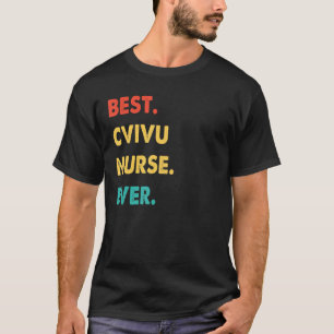 Camiseta Cvivu Nurse Profesora Retro Mejor Enfermera de Cvi