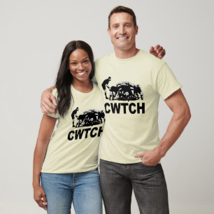 Camiseta Cwtch Humor de Rugby Galés
