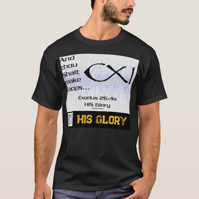 Camiseta CXI : HIS Glory / Living For Jesus (Anverso)