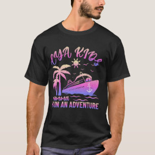 Camiseta Cya Kids Mamma Está En Un Cruise De Aventura De La