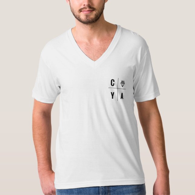 Camiseta CYA Vneck (Anverso)
