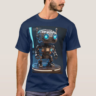 Camiseta Cyber Buddy - El Futurista compañero de robots
