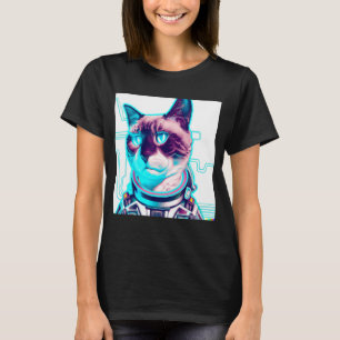 Camiseta Cyber Cat