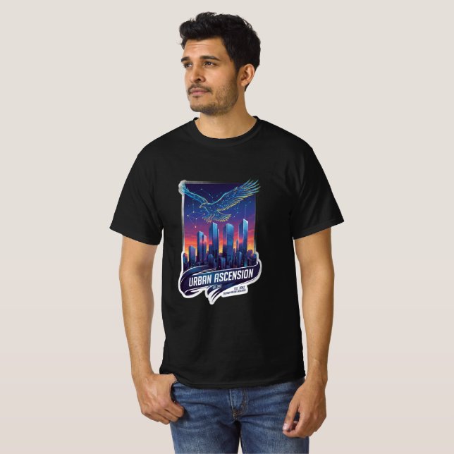 Camiseta Cyber-Nature Vector (Anverso completo)