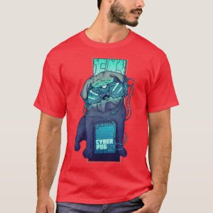 Camiseta Cyber Pug