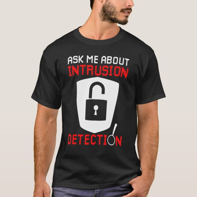 Camiseta Cyber Warrior Intrusion Detection & Ethical Hacker (Anverso)