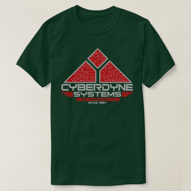 Camiseta Cyberdyne Systems (Diseño del anverso)
