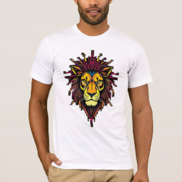 Camiseta „CyberLion – Die Energie des digitalen Königs“