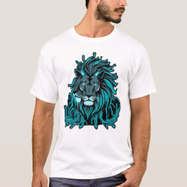Camiseta „CyberLion – Die Zukunft hat eine Mähne“