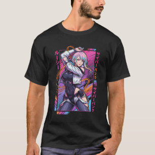 Camiseta Cyberpunk Edgerunners Lucy Cabello Bob Corto Paste