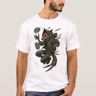 Camiseta Cyberpunk Fox Ninja