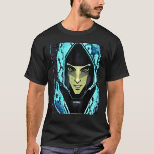 Camiseta Cyberpunk Hacker Computer Geek design_2
