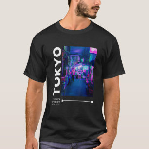 Camiseta Cyberpunk japonés: moda de calle en Tokio
