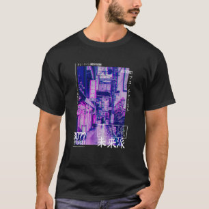 Camiseta Cyberpunk japonés: moda de calle en Tokio