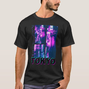 Camiseta Cyberpunk japonés: moda de calle en Tokio