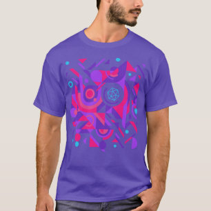 Camiseta Cyberpunk Resumen D20 Dice Tabletop RPG
