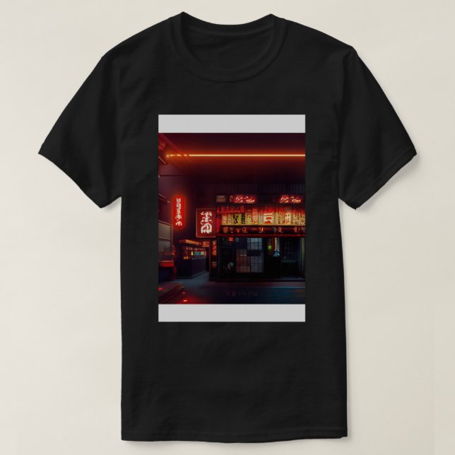 Camiseta Cyberpunk Tokyo Ramen Shop 1.png (Diseño del anverso)