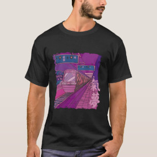 Camiseta Cyberpunk Tokyo Vaporwave Estética Stree