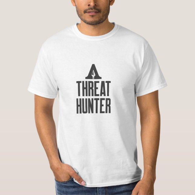 Camiseta Cybersecurity Threat Hunter (Anverso)